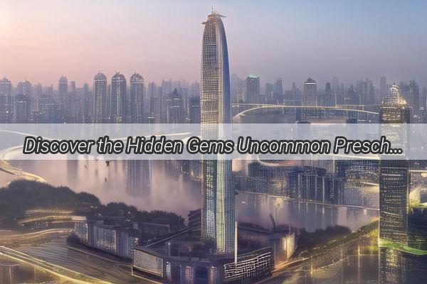 Discover the Hidden Gems Uncommon Preschools in Guangzhou